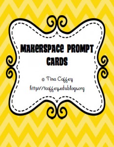 Makerspace prompt cards